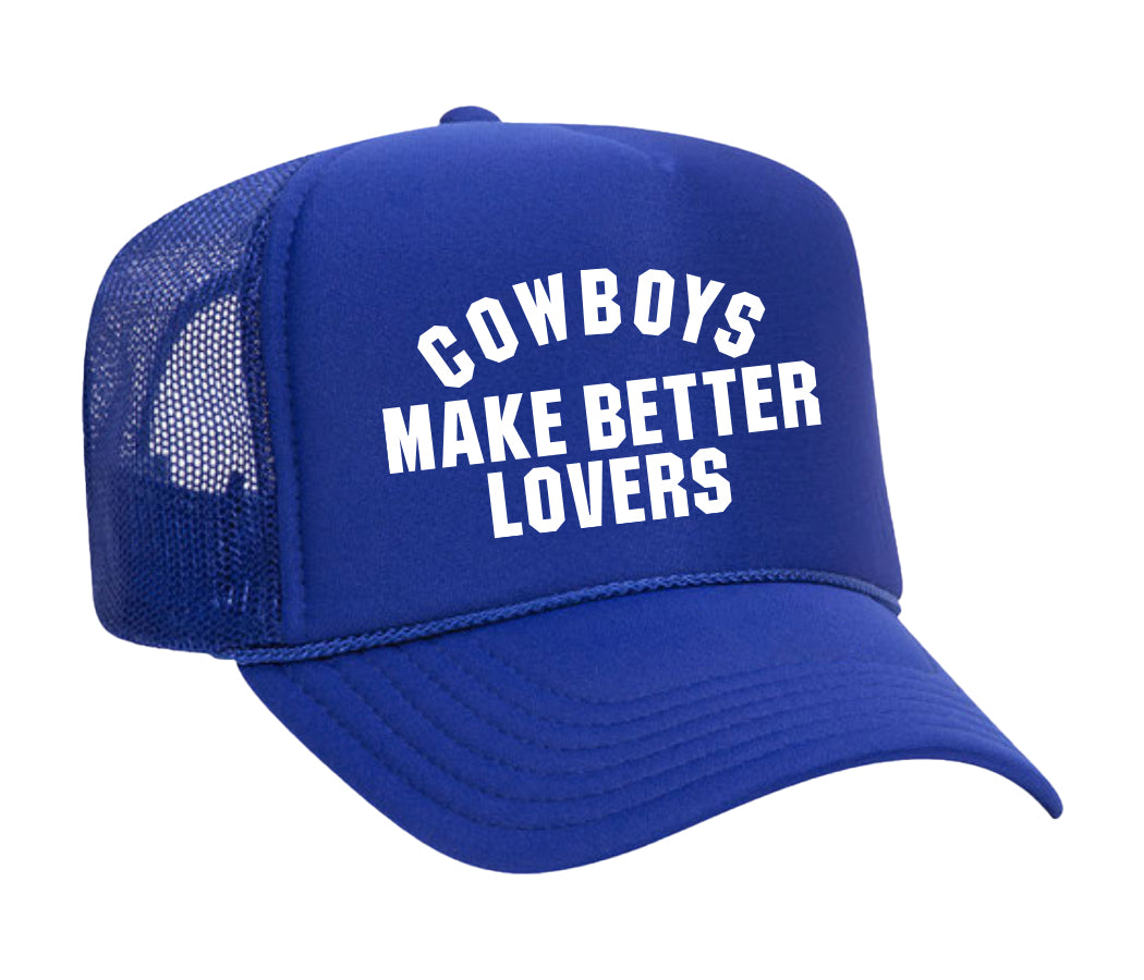 the "lover" trucker (blue)