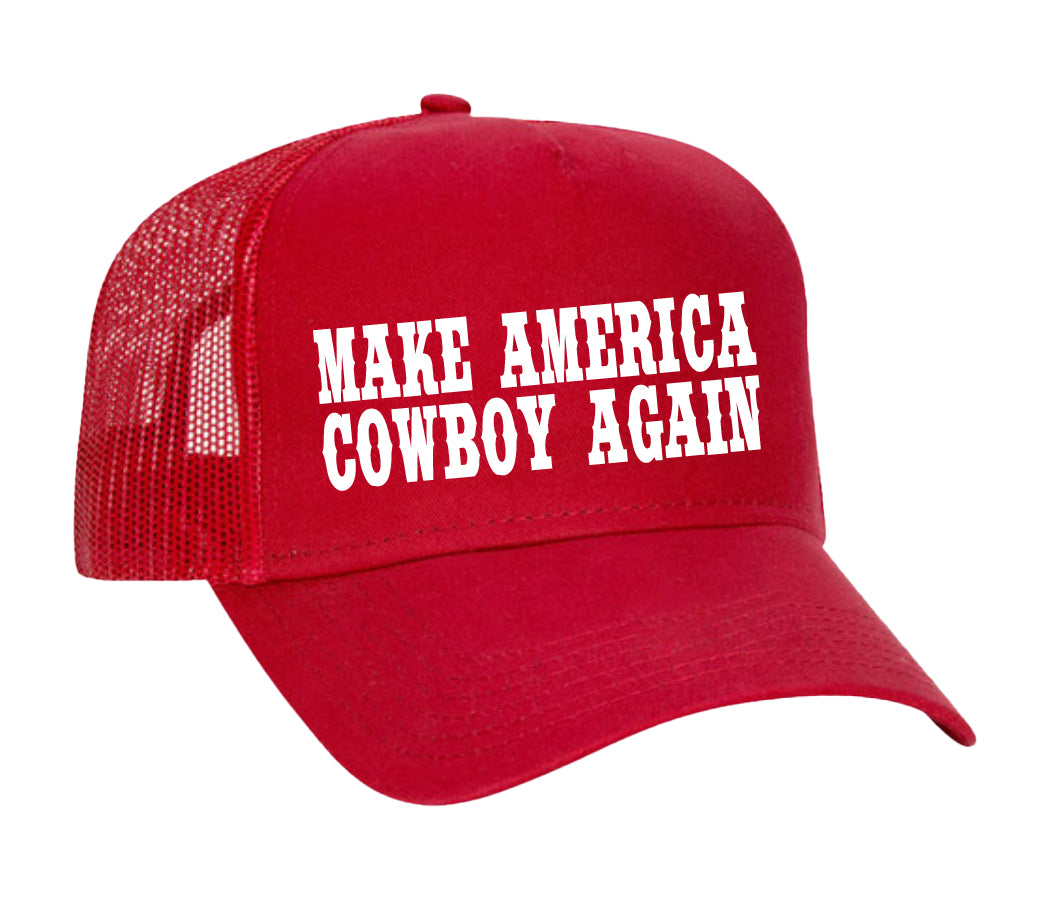 the "maca" trucker